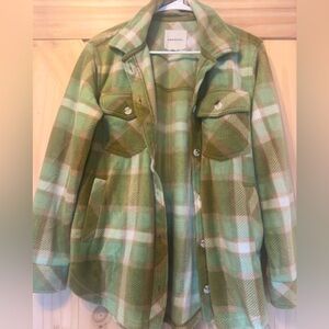 Thread & supply green and pick plaid jacket from Nordstrom